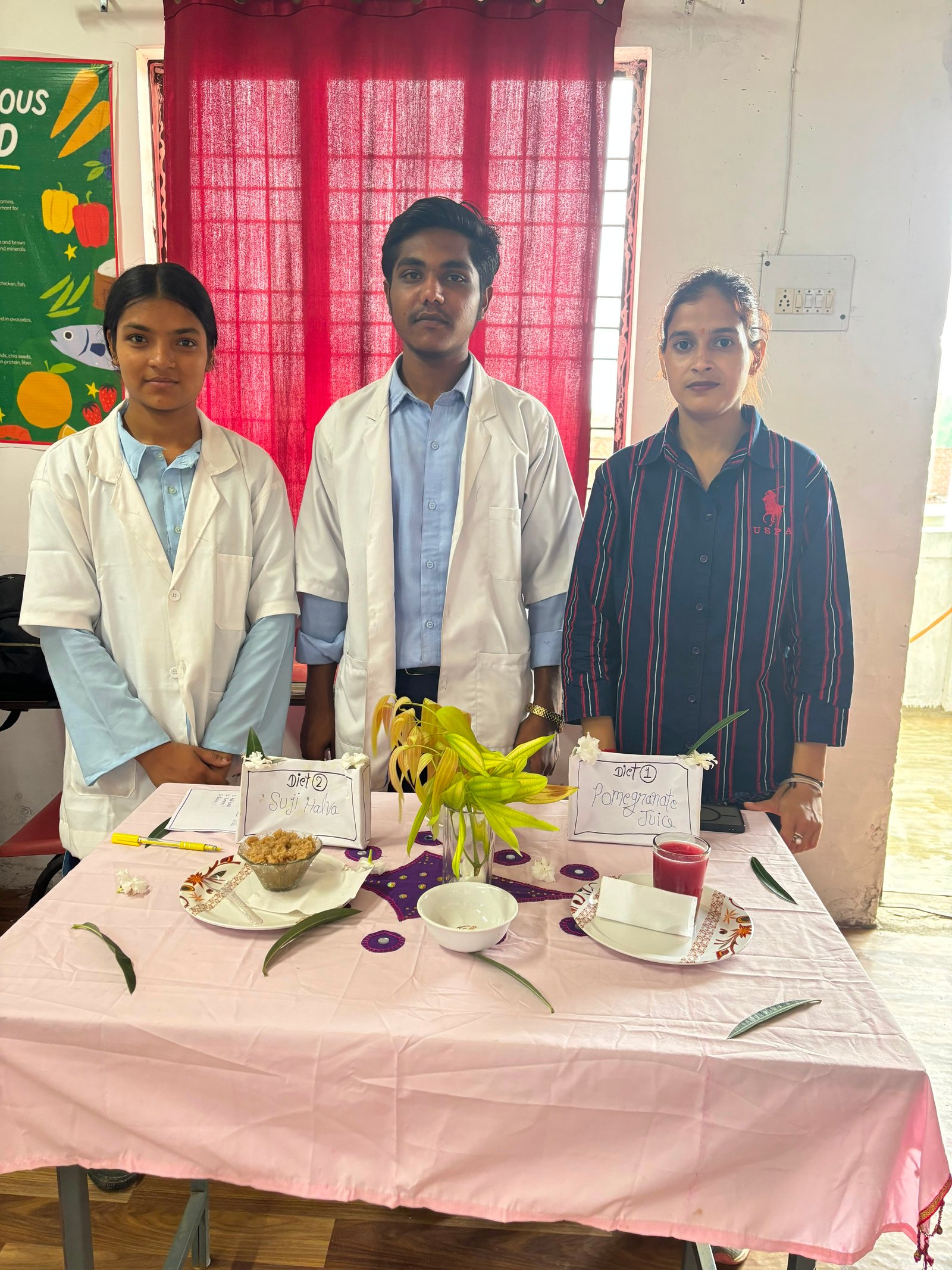 Clinical instruments arranged in laboratory